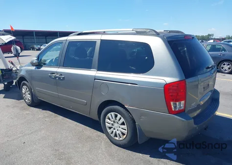 2012 Kia Sedona Lx z USA, uszkodzony, nr VIN KNDMG4C79C6427241